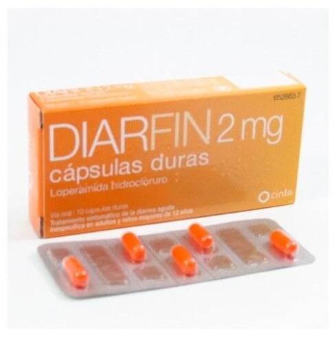 Compra diarfin 2 mg 10 capsulas precio online