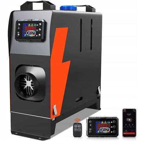 NEZÁVISLÉ TOPENÍ 8KW 12/24V OHŘÍVAČ DIESEL WEBASTO LCD BLUETOOTH za 2961.00CZK - Allegro