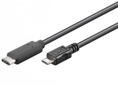PremiumCord Kabel USB 3.1 konektor C/male - USB 2.0 konektor Micro-B/male, 0,6m