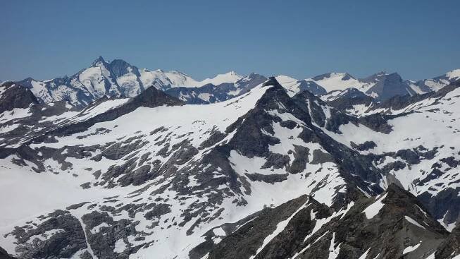 Mölltaler Gletscher – S dětmi v báglu