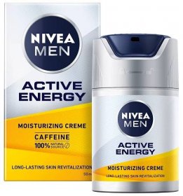 Energizující pleťový krém pro muže Active Energy 50 ml Nivea