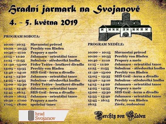 Hradní jarmark - víkend 4. a 5. května 2019 - Hrad Svojanov - Východočech.cz