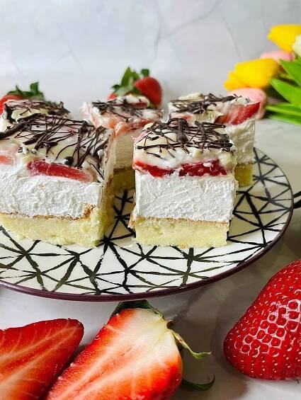 Parádny jahodový zákusok – Recept
