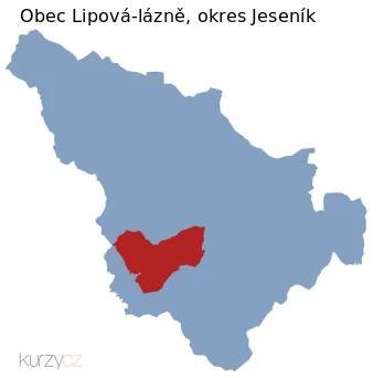 Lipová-lázně v okrese Jeseník