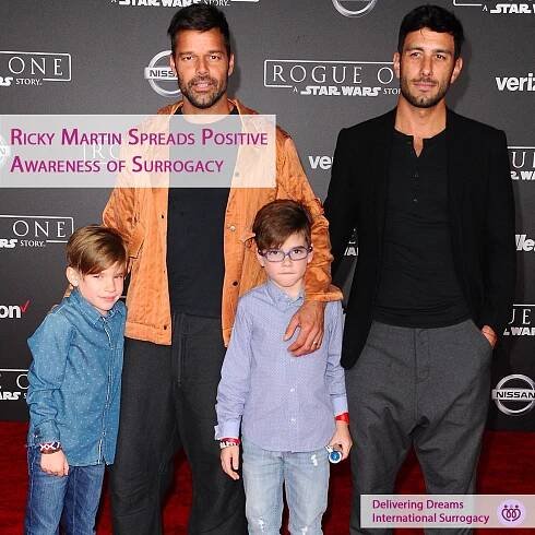 Through Surrogacy Ricky Martin welcomes ‘beautiful’ baby girl Lucia with husband Jwan Yosef - Delivering Dreams
