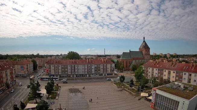 Koszalin NOWOŚĆ - widok na rynek i Katedrę