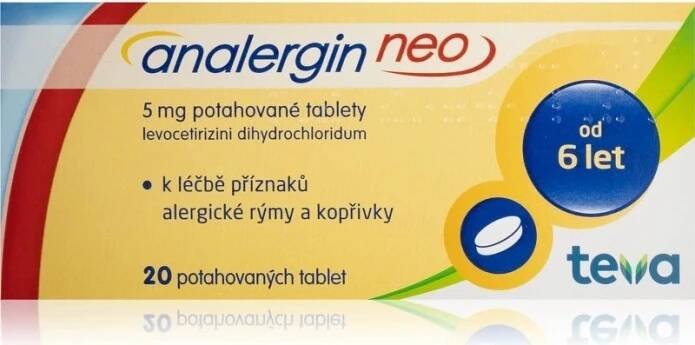 Analergin Neo 5 mg 20 tablet - ProAsist