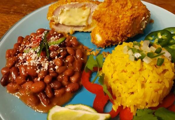 Tortilla Encrusted Pepper Jack Stuffed Chicken Breast | Inbodens Meat Market