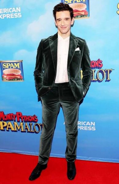 Michael Urie attends "Spamalot" Opening Night at St. James Theatre on November 16, 2023 in New York City