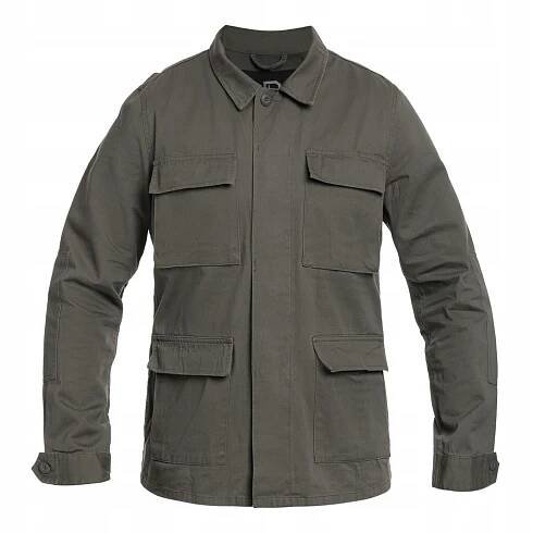 Bavlněná bunda vojenská Brandit BDU Jacket - Olive L