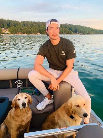 The Wheel of Time’s Daniel Henney Shares How He Saved His Pup from the Dog Meat Trade