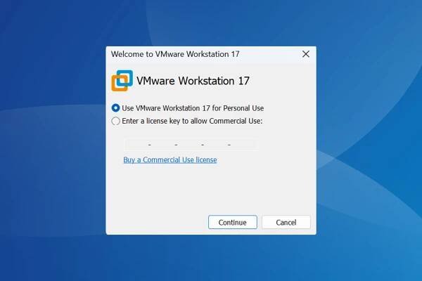 VMware Workstation Pro and Fusion Pro are free for personal use, commercial customers still need a license