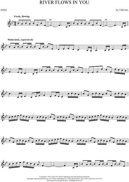 Yiruma - River Flows In You | Notypisni.cz