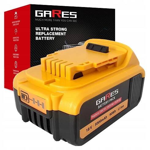 Akumulátor Baterie pro Dewalt XR DCB184 DCB181 DCB182 DCB183 DCB201 18V 5Ah