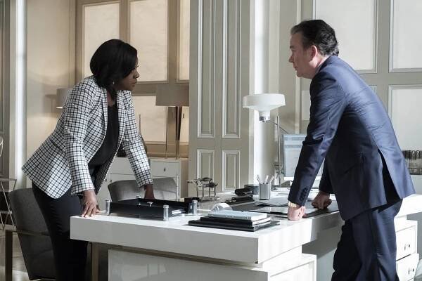 Vražedná práva - Buďte mučedníkem - Z filmu - Viola Davis, Timothy Hutton