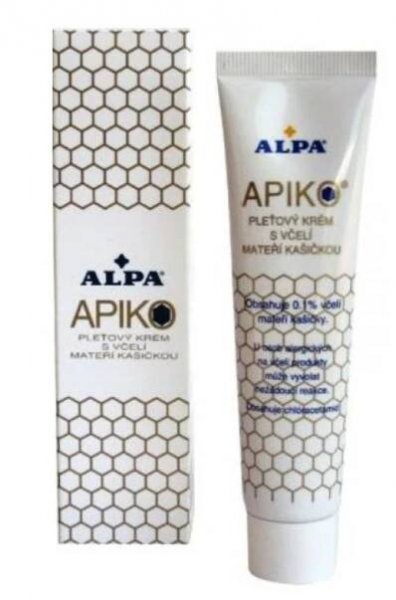 Alpa Apiko s včelí mateří kašičkou pleťový krém 40 g