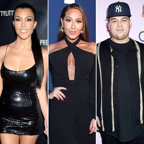 Adrienne Balion / Rob Kardashian / Kourtney Kardashian
