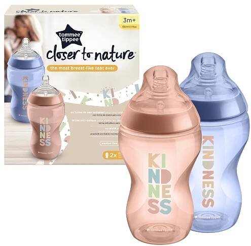 Tommee Tippee Kojenecká láhev C2N 2ks 340 ml 3m+