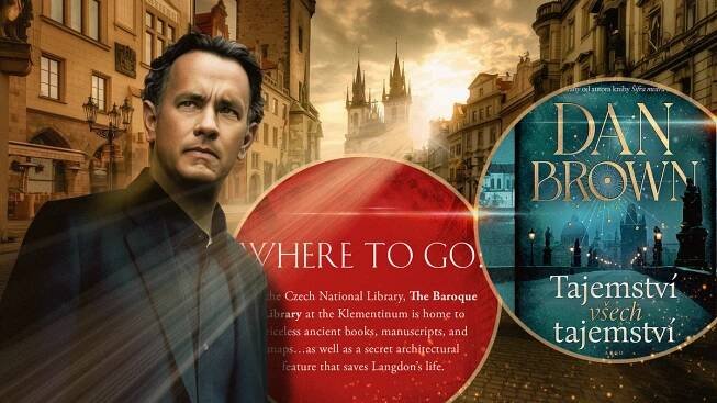 Robert Langdon v honu za tajemstvími Prahy: Zažijte metropoli jako hrdina bestsellerů!
