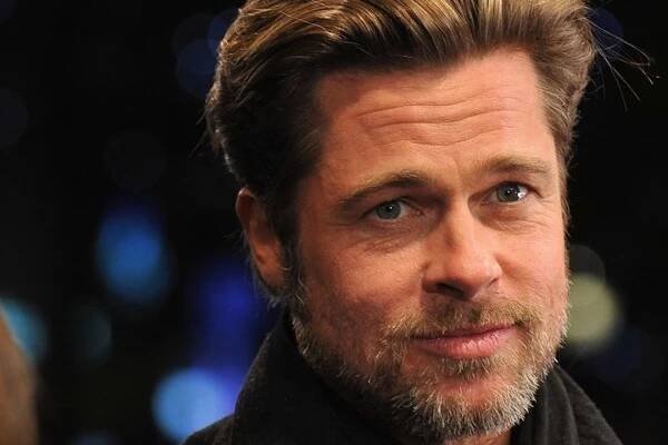 Brad Pitt by the sea in Mallorca