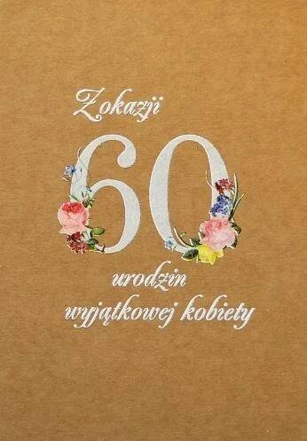 PŘÁNÍ K EKO NAROZENINÁM 60 TS52