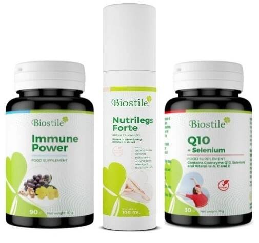 Immune Power + Q10 + Selen + Nutrilegs Forte -20%