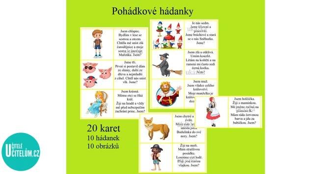 Pohádkové hádanky - Český jazyk | UčiteléUčitelům.cz
