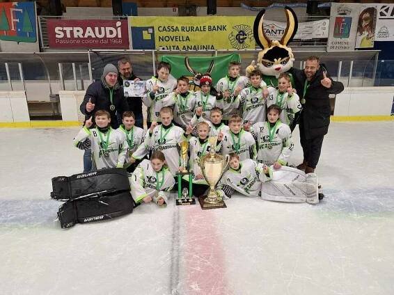 HC Zastávka | Mladší žáci získali na turnaji v Itálii zlaté medaile!