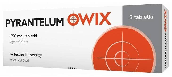 Polpharma, Pyrantelum Owix 250 mg/3 Polpharma