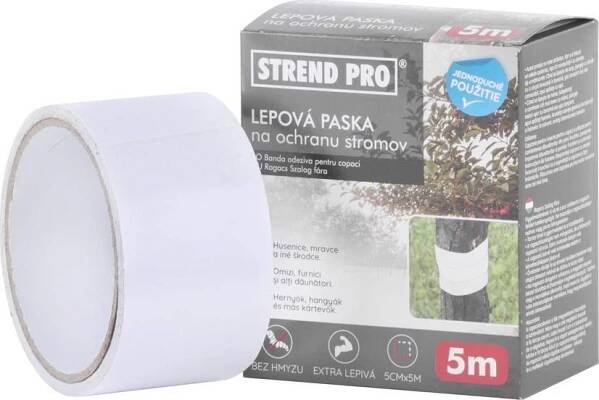 Strend Pro Lepová páska proti hmyzu bílá 5x 500 cm od 52 Kč