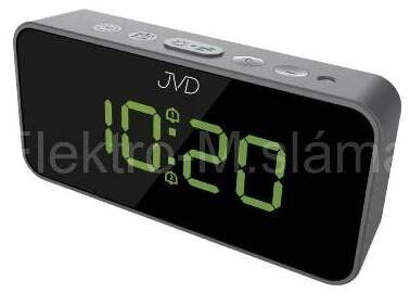 Budík JVD sítě SB3212.1 tma. šedá-zelené světlo