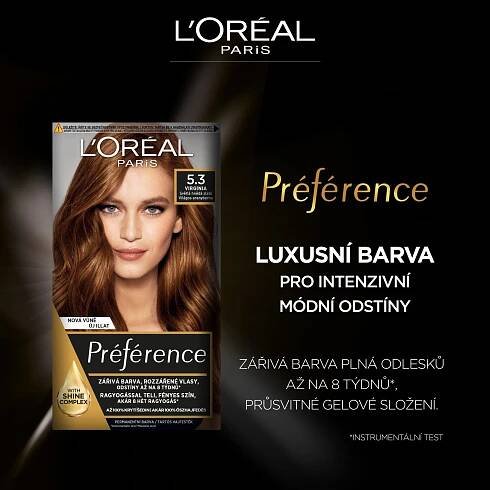 L'Oréal Paris preference P37 Pure plum intenzivní velmi tmavá červená