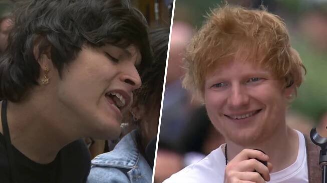 Ed Sheeran fan serenades him with rendition of 'Perfect' on TODAY