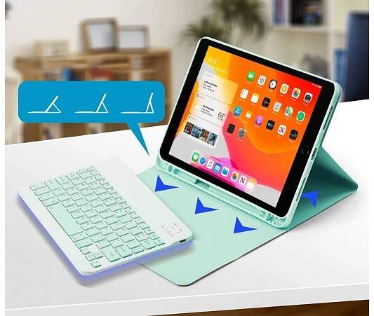 Klávesnice bluetooth k tabletu APPLE IPAD GEN 9 2021 10.2" A2602, A2603, A2604, A2605 - novexplus.cz