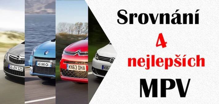 Srovnání 4 nejlepších MPV