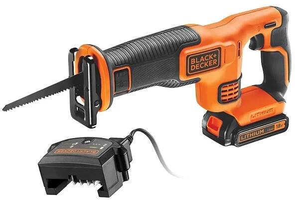 Aku mečová pila 18V/1,5Ah Black&Decker BDCR18 : Naradi-dewalt.cz