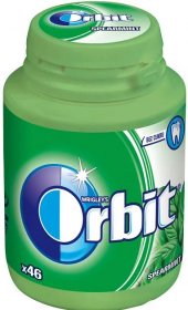 Kolik stojí Wrigley's Orbit Žvýkačka bez cukru s mátovou příchutí dóza v e-shopu