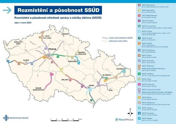 Organizace údržby dálnic - Ředitelství silnic a dálnic s. p. pro Olomoucký kraj