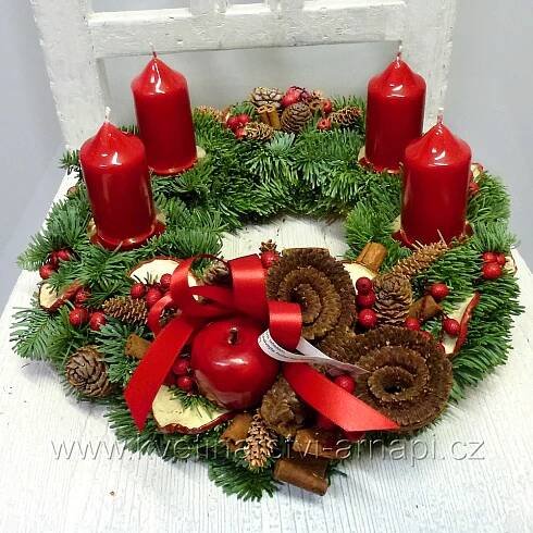 Adventní věnce | online Květinářství Arnapi, Praha 6, doručení květin po Praze 