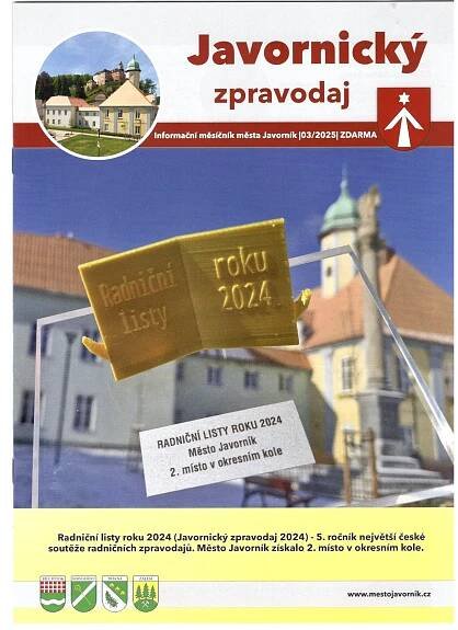 Vyšel Javornický zpravodaj 03/2025 – AGENAS TEAM