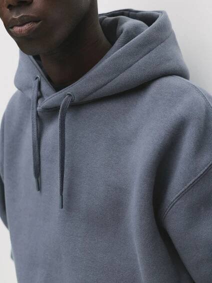 Pull&Bear Mikina – modrá