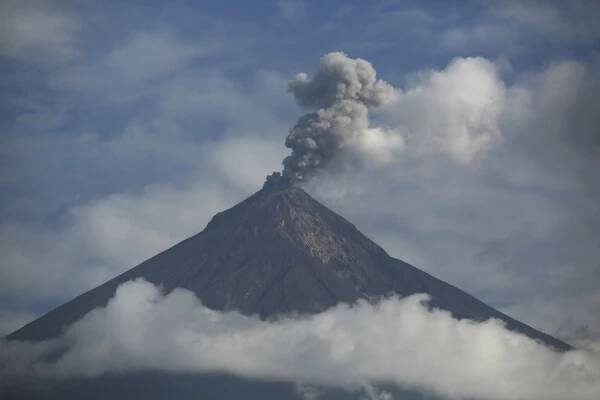 Jako v Pompejích: Erupce v Guatemale pohřbila město pod nánosem prachu