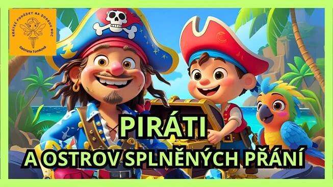 PIRÁTI A OSTROV SPLNĚNÝCH PŘÁNÍ - audio pohádka (2025)