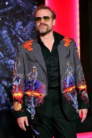 BROOKLYN, NEW YORK - MAY 14: David Harbour attends Netflix's "Stranger Things" Season 4 New York Premiere at Netflix Brooklyn on May 14, 2022 in Brooklyn, New York. (Photo by Theo Wargo/Getty Images)