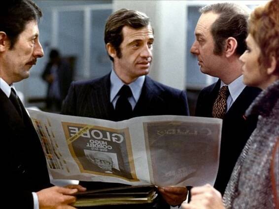 Následník - Z filmu - Jean Rochefort, Jean-Paul Belmondo, Michel Beaune