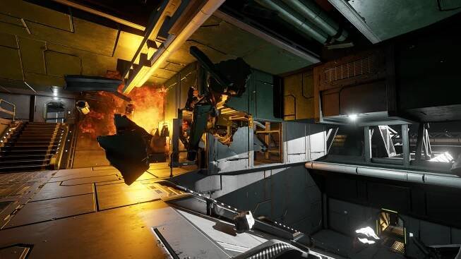 Fotka: Záběr z vesmírné videohry Space Engineers 2 od Keen Software House