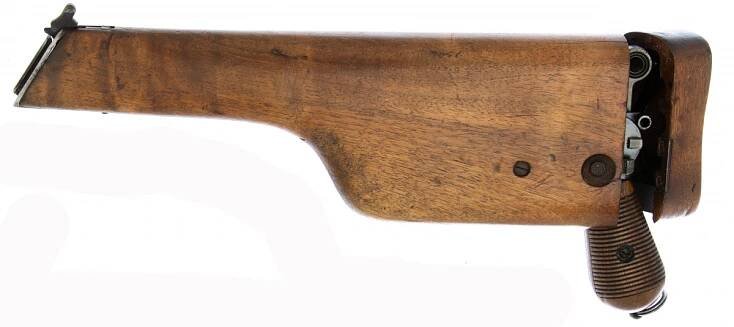 Pistole samonabíjecí Mauser C96 + pažba - KOMISE č.3