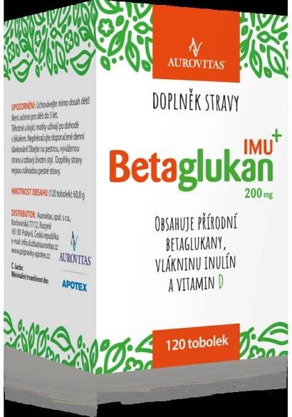 Apotex Betaglukan Imu 200mg 120tbl cena od 549 Kč | Pricemania