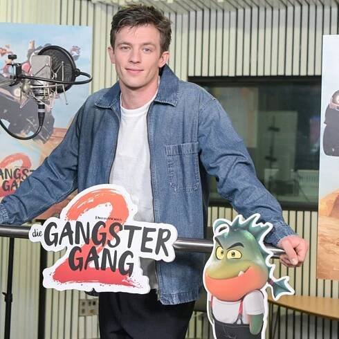 Synchronrolle in "Gangster Gang 2": Jannis Niewöhner musste "viel schreien"