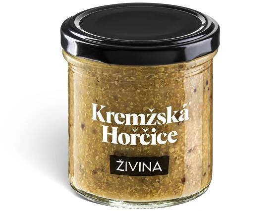 Kremžská hořčice z celých hořčičných semínek 150 g